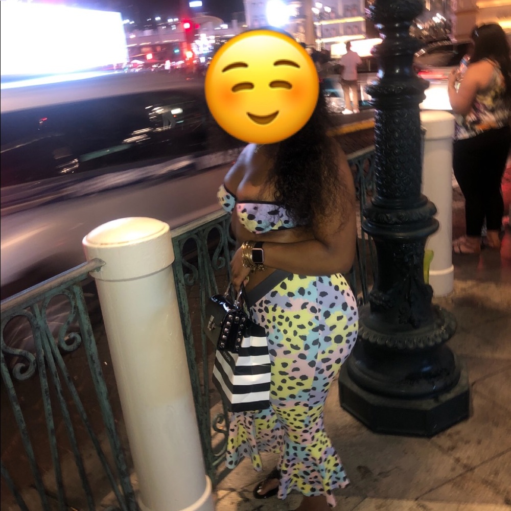 Dolls kill polka dot two piece set